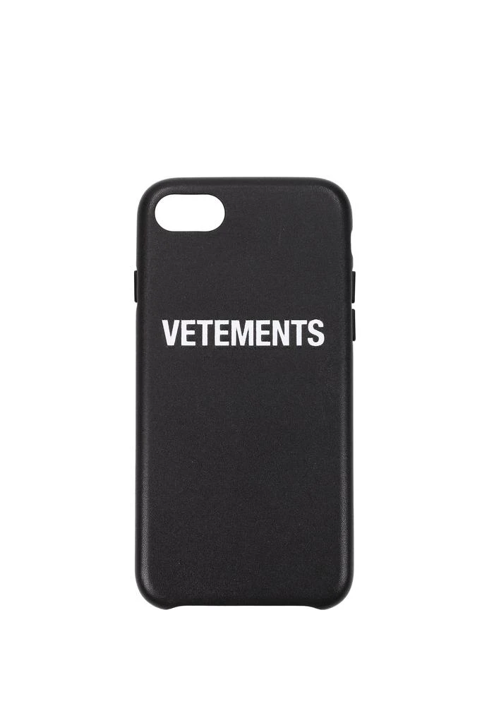 商品Vetements|iPhone cover iphone 8 Plastic Black White,价格¥727,第1张图片
