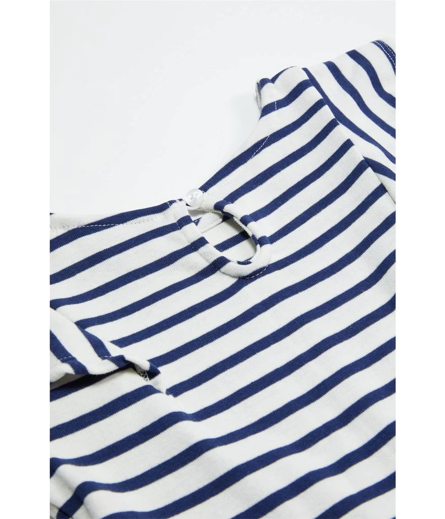 商品Tommy Hilfiger|Stripe Ruffle Dress (Big Kids),价格¥197,第2张图片详细描述