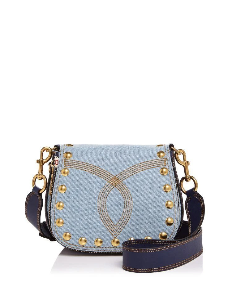 商品Marc Jacobs|单宁铆钉马鞍包,价格¥1514,第1张图片