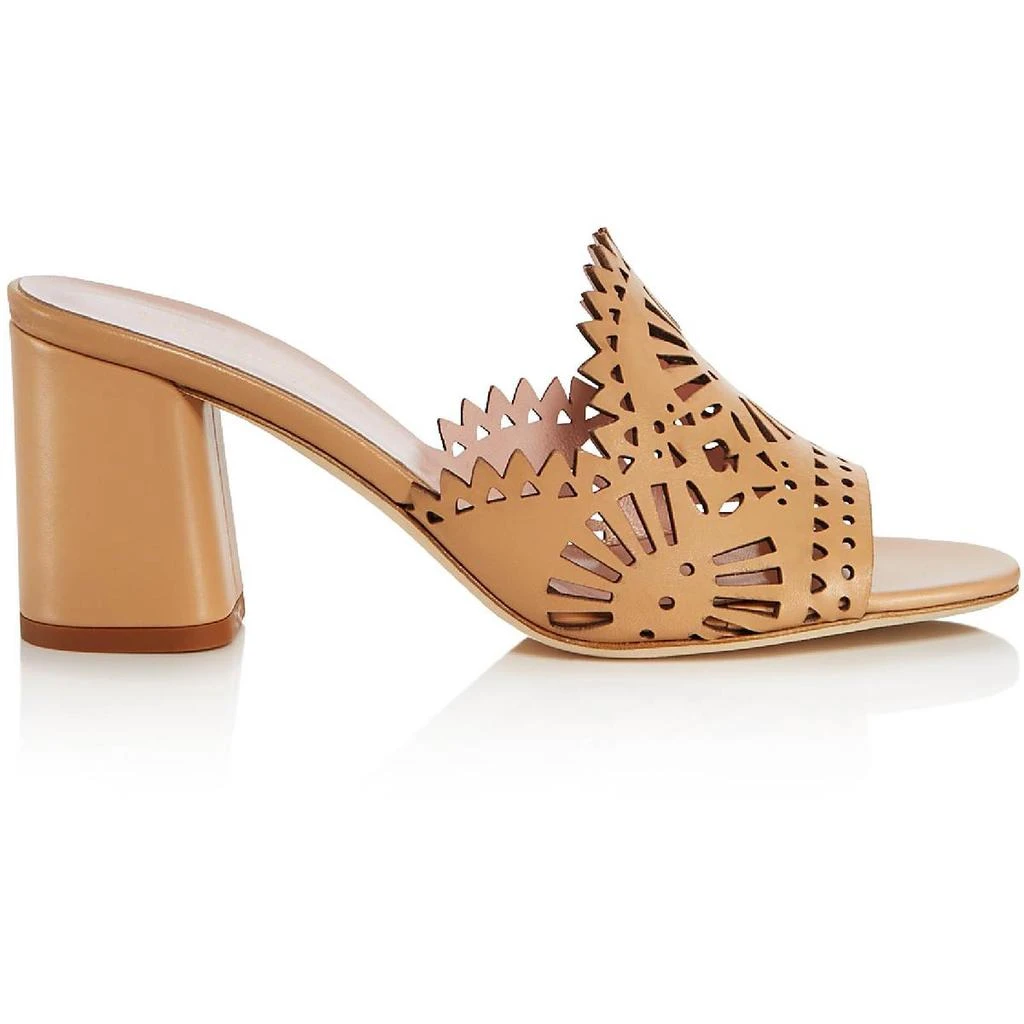 商品Kate Spade|Kate Spade New York Womens Delgado Leather Laser Cut Mule Sandals,价格¥476,第2张图片详细描述