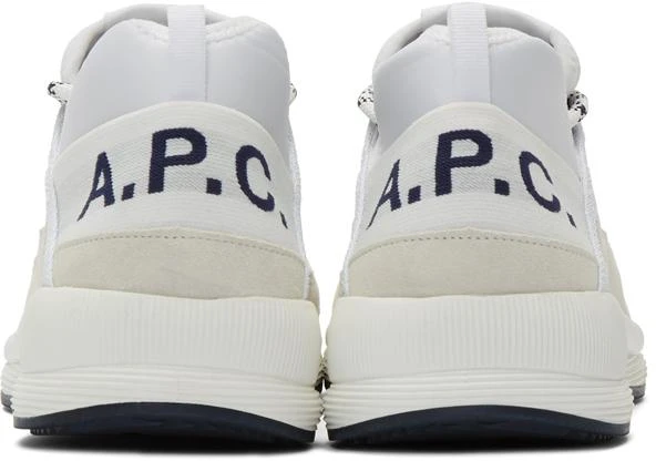 商品A.P.C.|White Run Around Sneakers,价格¥2853,第4张图片详细描述
