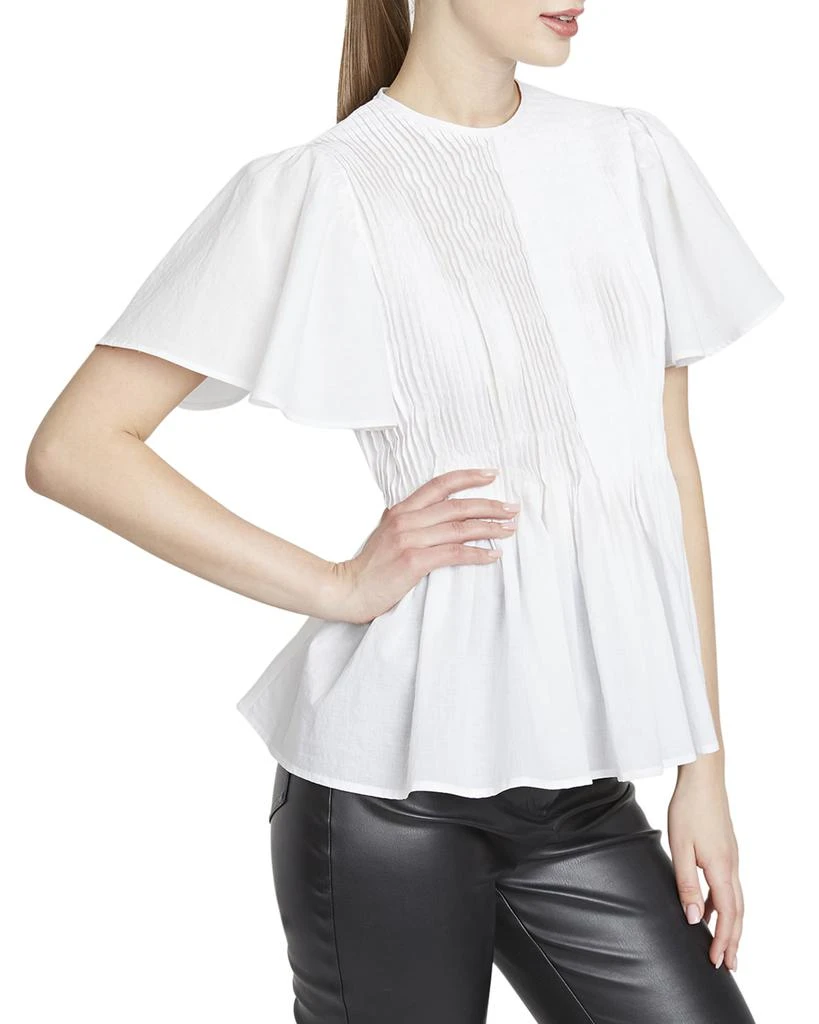 商品AMUR|Tash Pintuck Cotton Poplin Top,价格¥1919,第2张图片详细描述