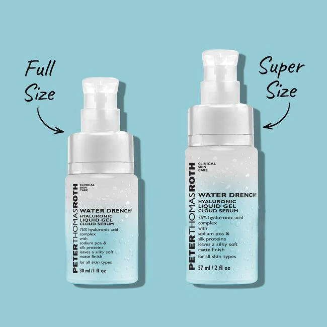 商品Peter Thomas Roth|Water Drench Hyaluronic Liquid Gel Cloud Serum - Super Size,价格¥989,第3张图片详细描述