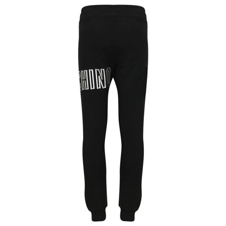 商品Moschino|Black Wrap Around Logo Joggers,价格¥299,第5张图片详细描述