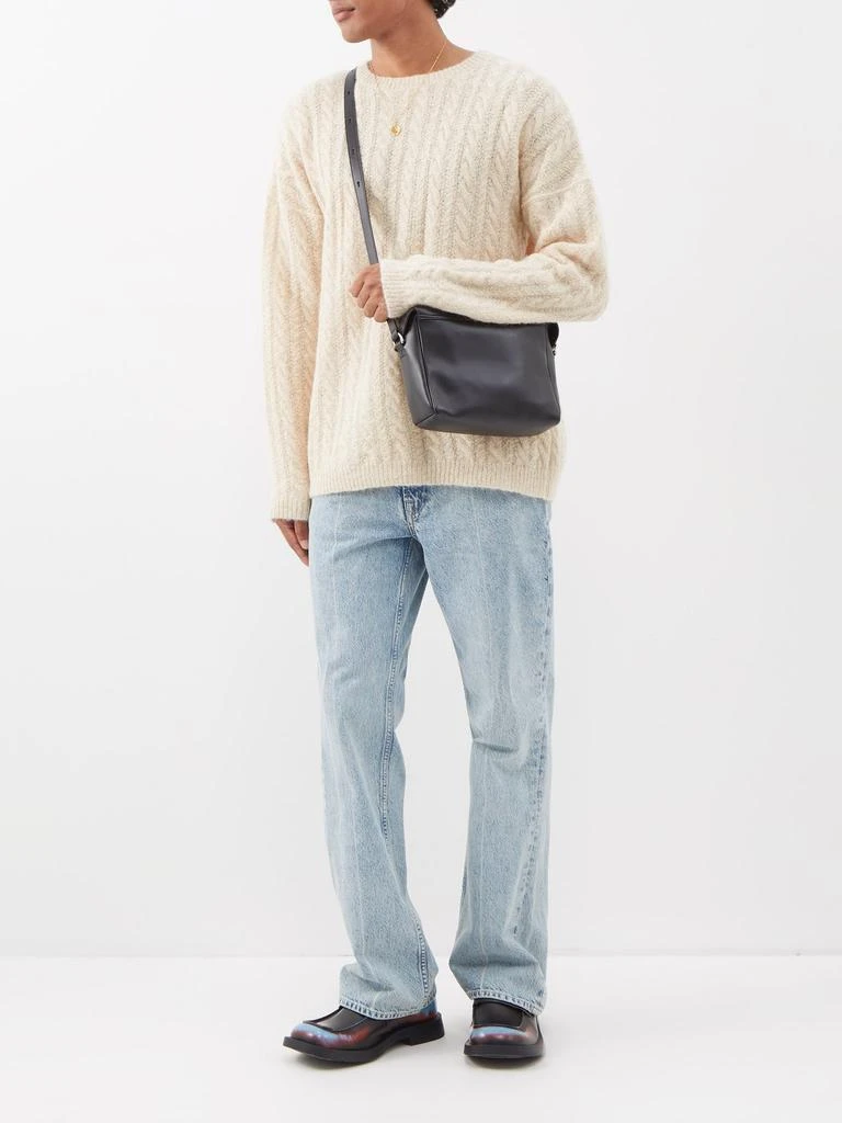 商品Our Legacy|Popover cable-knit alpaca-blend sweater,价格¥1825,第2张图片详细描述