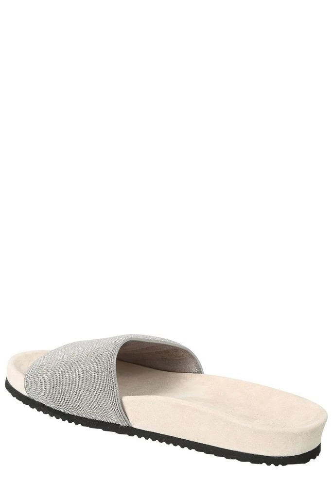 商品Brunello Cucinelli|Brunello Cucinelli Slip-On Sandals,价格¥6404,第3张图片详细描述