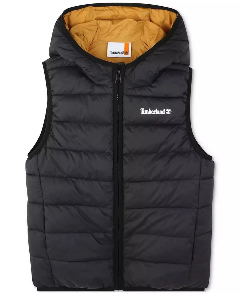 商品Timberland|Big Boys Sleeveless Hooded Puffer Vest,价格¥494,第1张图片