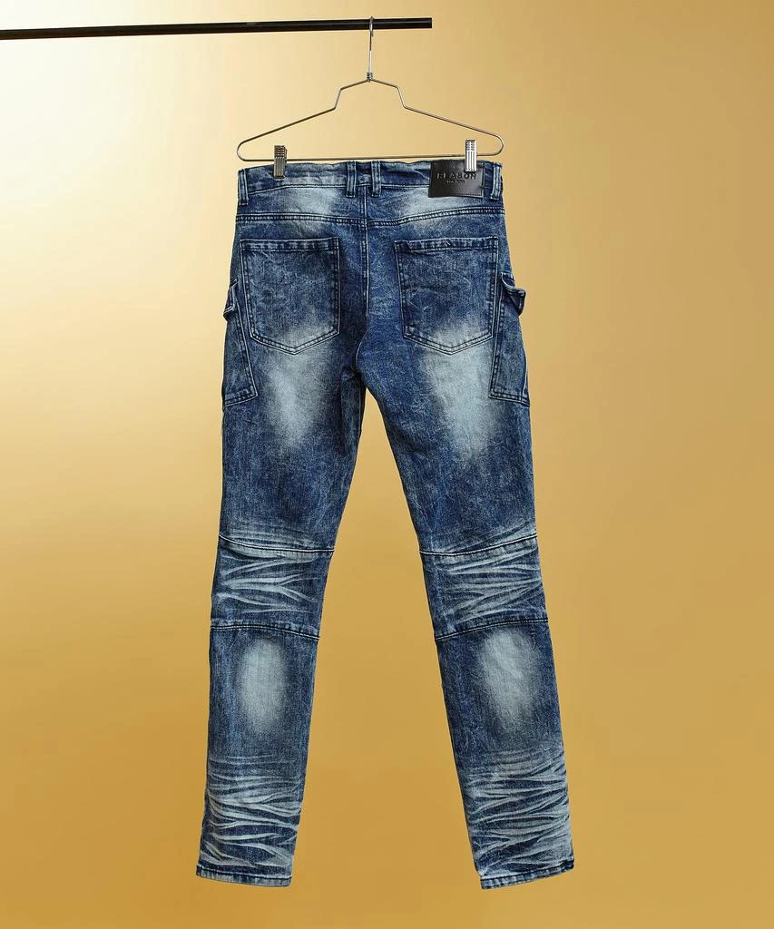 Dwayne Clean Multi Pocket Utility Cargo Denim - Icy Blue 商品
