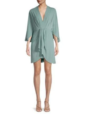 商品Bailey 44|Kellie Tie-Front Minidress,价格¥395,第1张图片