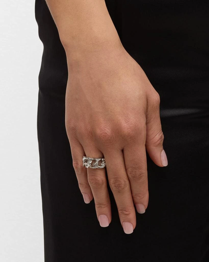 商品Givenchy|G-Chain Crystal Ring,价格¥3214,第2张图片详细描述