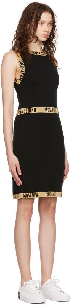 商品Moschino|黑色 Tape 连衣裙,价格¥4720,第4张图片详细描述