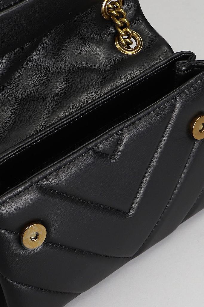 商品Kurt Geiger|Kurt Geiger Mini Kensington X Shoulder Bag In Black Leather,价格¥1919,第6张图片详细描述