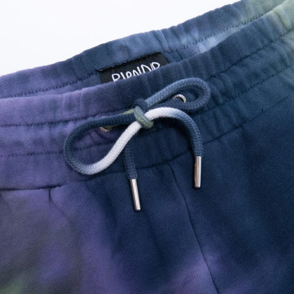 商品RIPNDIP|Ripndip Rubber Logo Sweatshorts (Sage/Slate Tie Dye),价格¥529,第4张图片详细描述