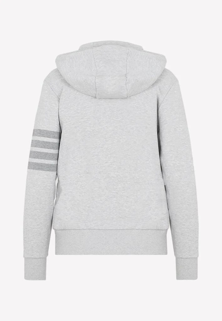 商品Thom Browne|4-Bar Stripe Zip-Up Hoodie,价格¥5537,第2张图片详细描述