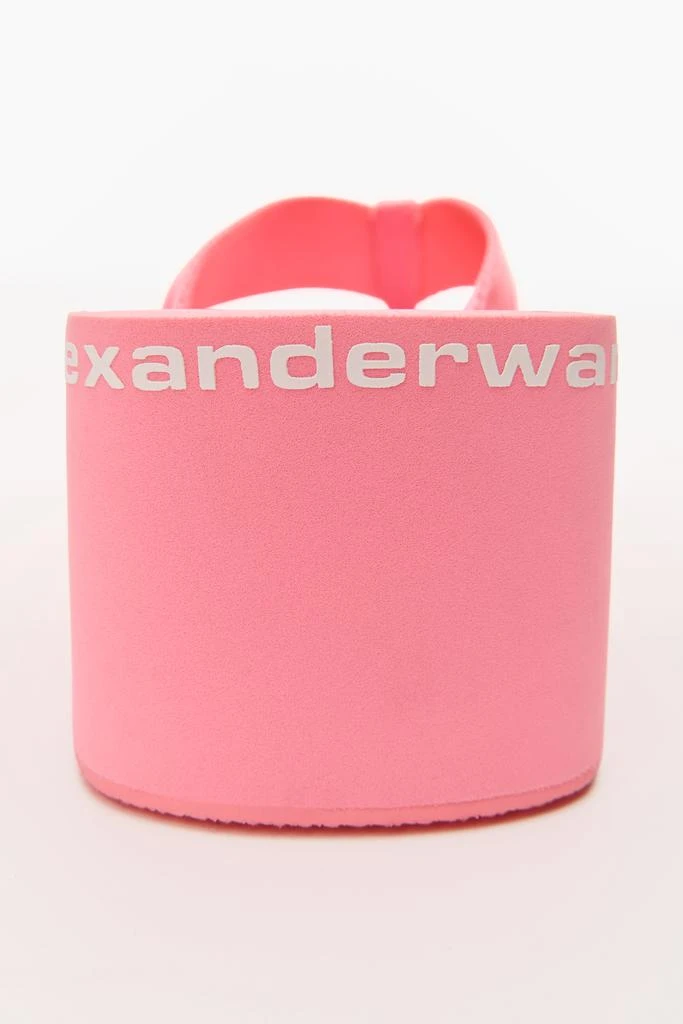 商品Alexander Wang|AW WEDGE FLIP FLOP IN NYLON,价格¥565,第4张图片详细描述