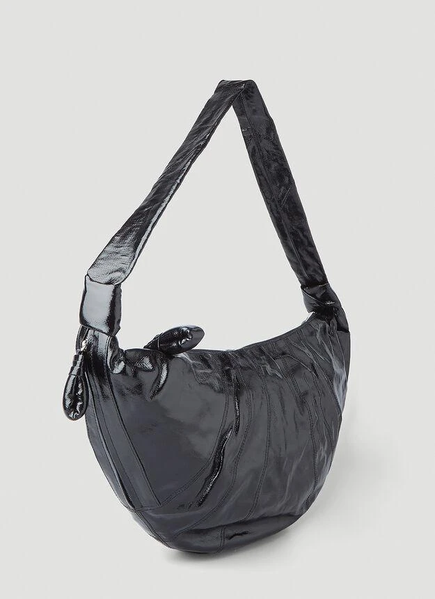 商品Lemaire|Croissant Large Shoulder Bag in Black,价格¥8807,第2张图片详细描述