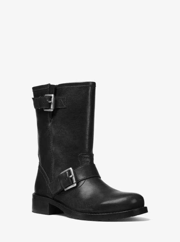 商品Michael Kors|Jonas Leather Moto Boot,价格¥1043,第1张图片