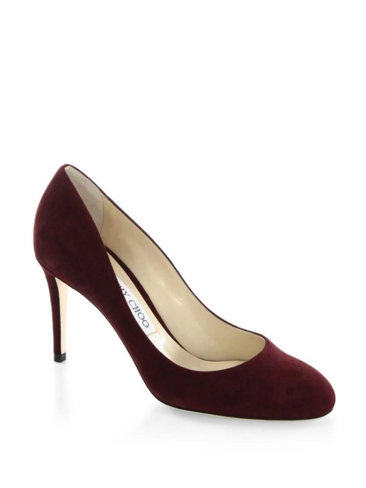 商品Jimmy Choo|Bridget 85 Suede Pumps,价格¥1874,第1张图片