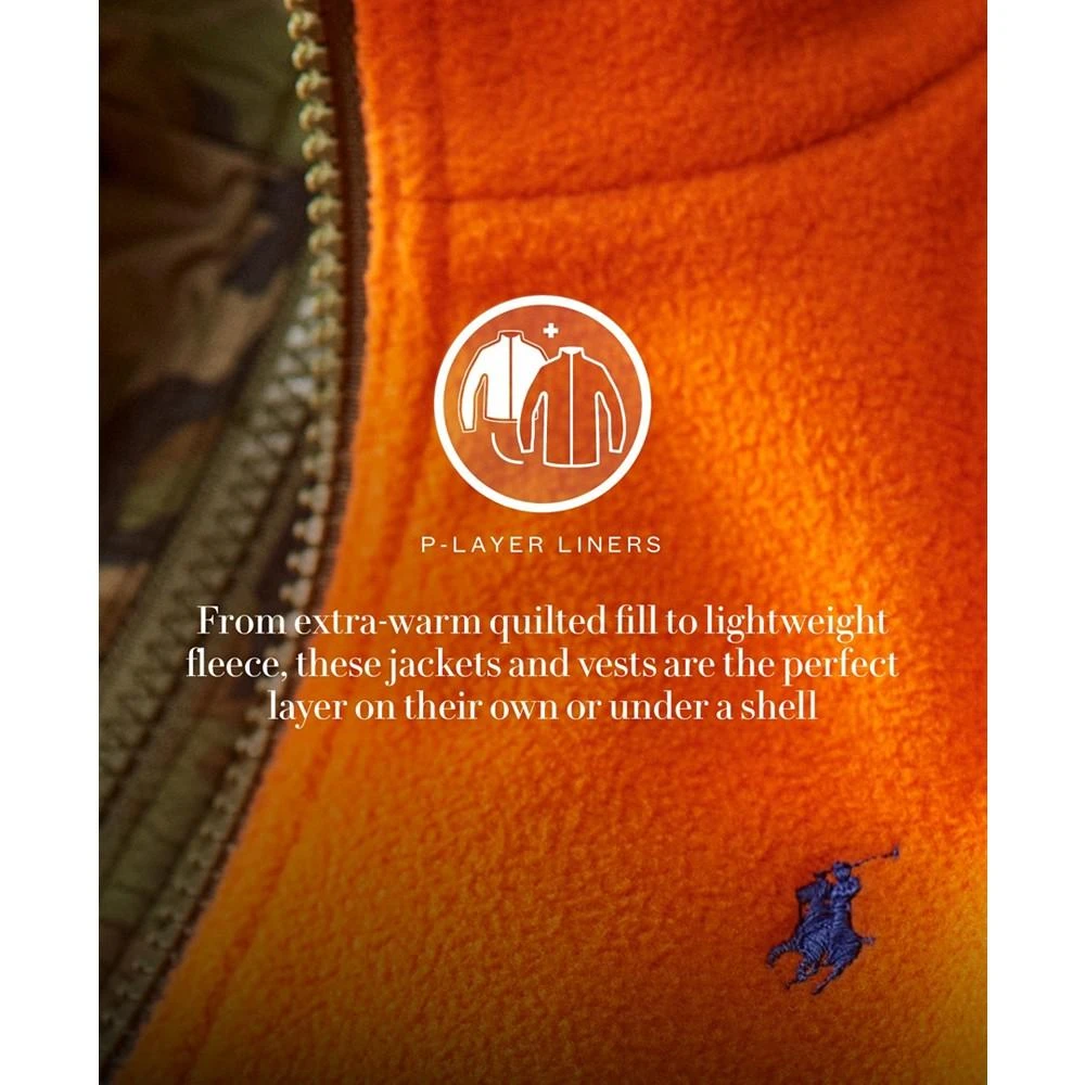 商品Ralph Lauren|Toddler and Little Unisex Reversible Quilted Vest,价格¥947,第3张图片详细描述