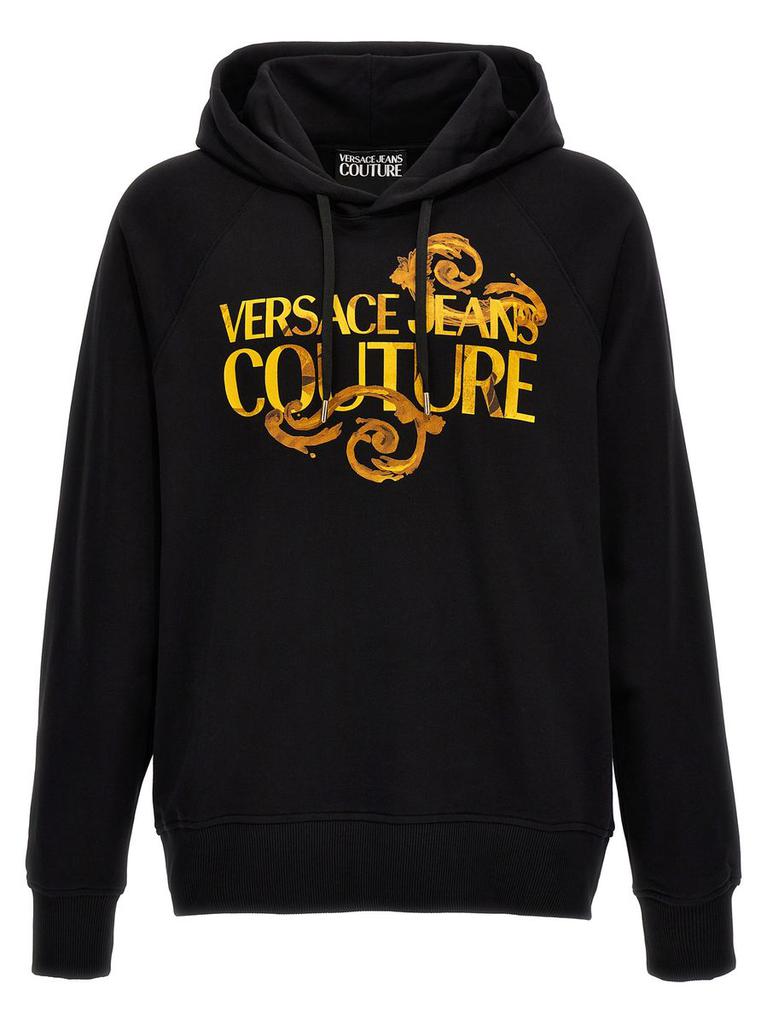 スウェット・トレーナー Versace Jeans Couture Sweatshirt With Baroque Outline Logo 31056600_60227831_600.jpg