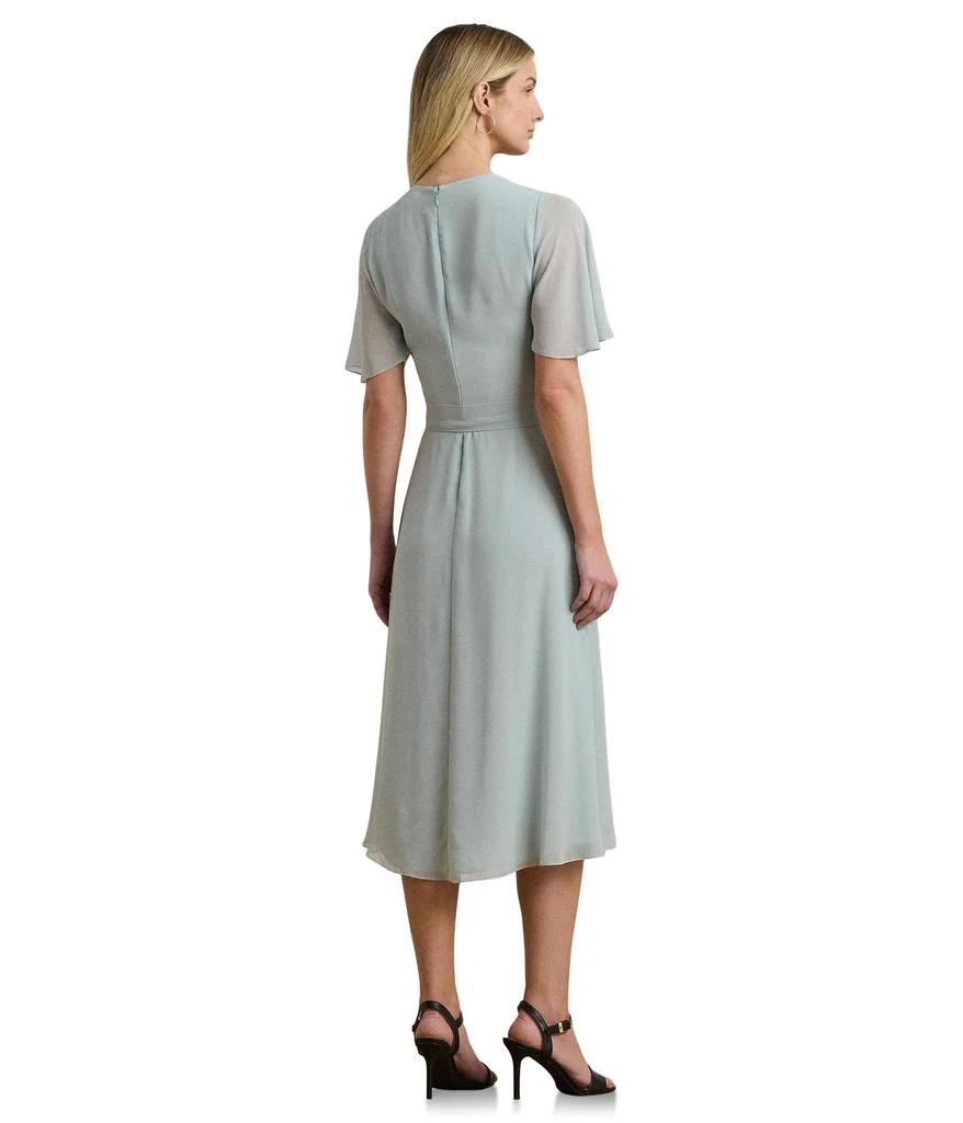 商品Ralph Lauren|Belted Georgette Dress,价格¥986,第2张图片详细描述