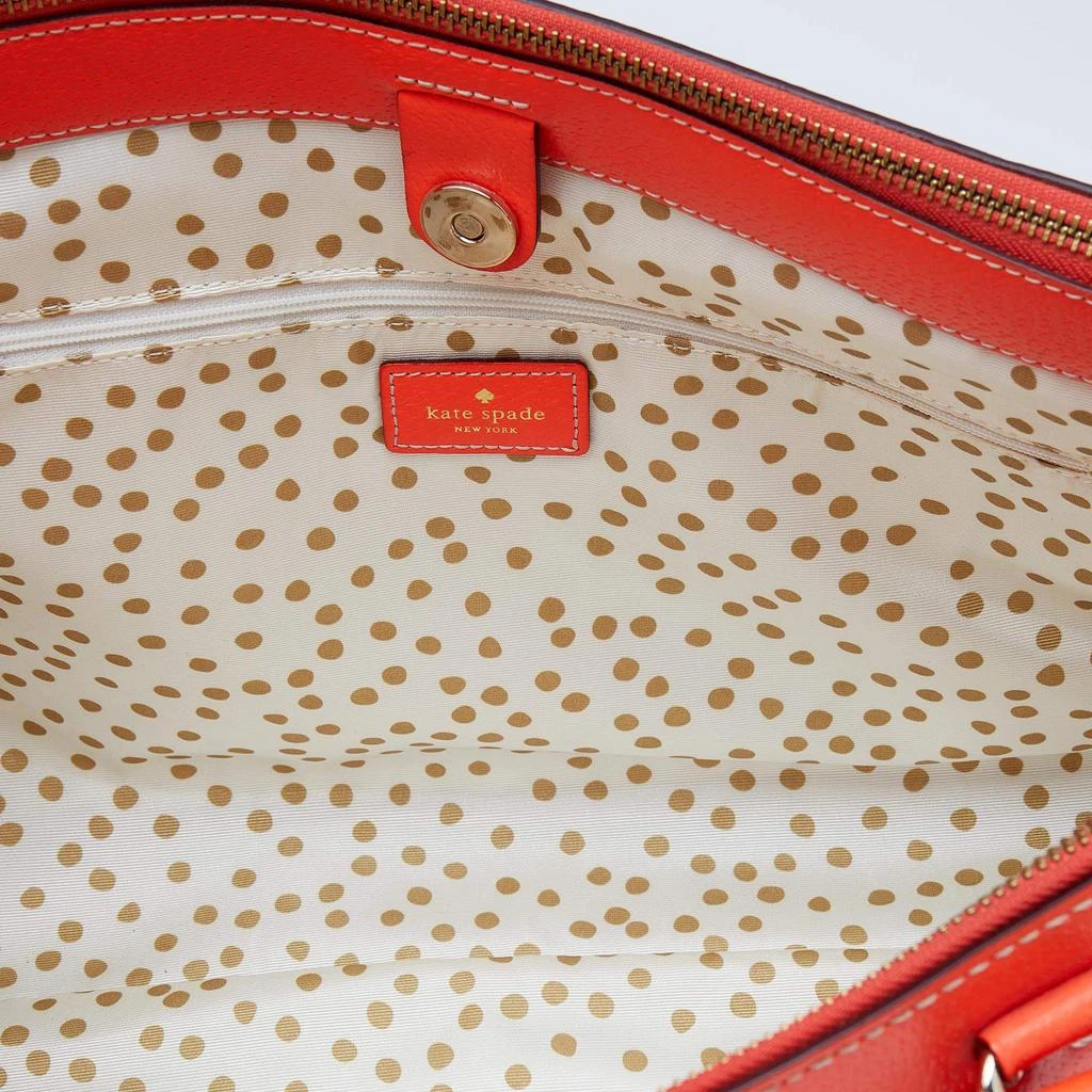 Kate Spade Bright Orange Leather Martine Wellesley Tote 商品