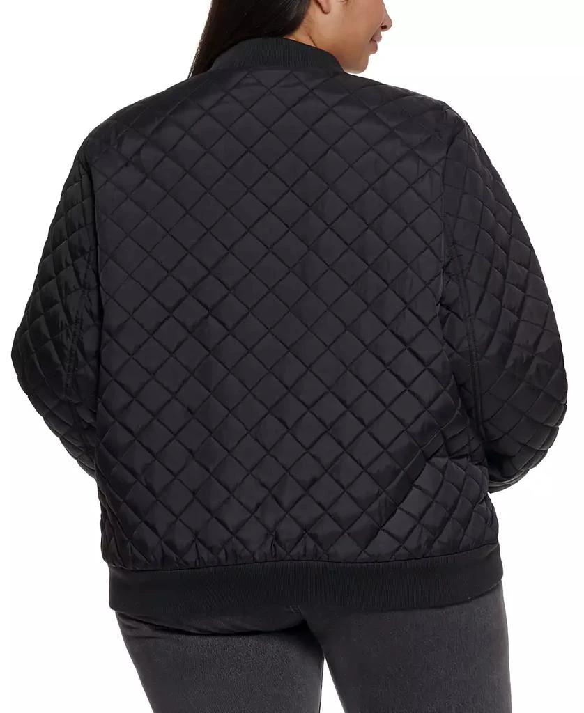 商品Levi's|Plus Size Quilted Bomber Jacket,价格¥683,第2张图片详细描述