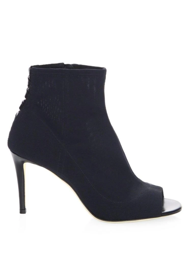 商品Jimmy Choo|Driana 85 Mesh Peep Toe Booties,价格¥2683,第5张图片详细描述