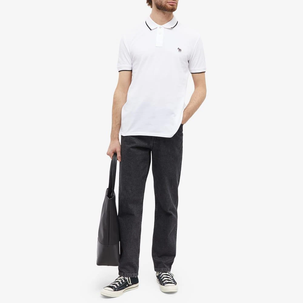 商品Paul Smith|Paul Smith Regular Fit Zebra Polo,价格¥411,第4张图片详细描述