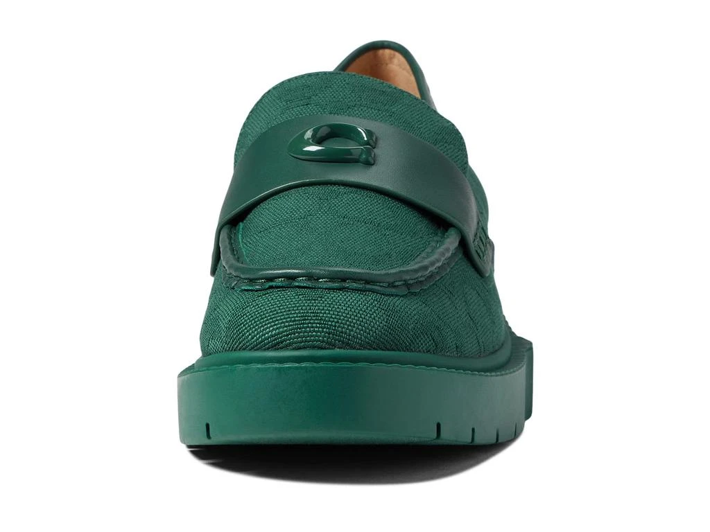 商品Coach|Leah Canvas Loafer Pump,价格¥1390,第2张图片详细描述