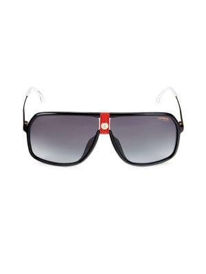 Carrera 64MM Shield Sunglasses商品第1张图片规格展示