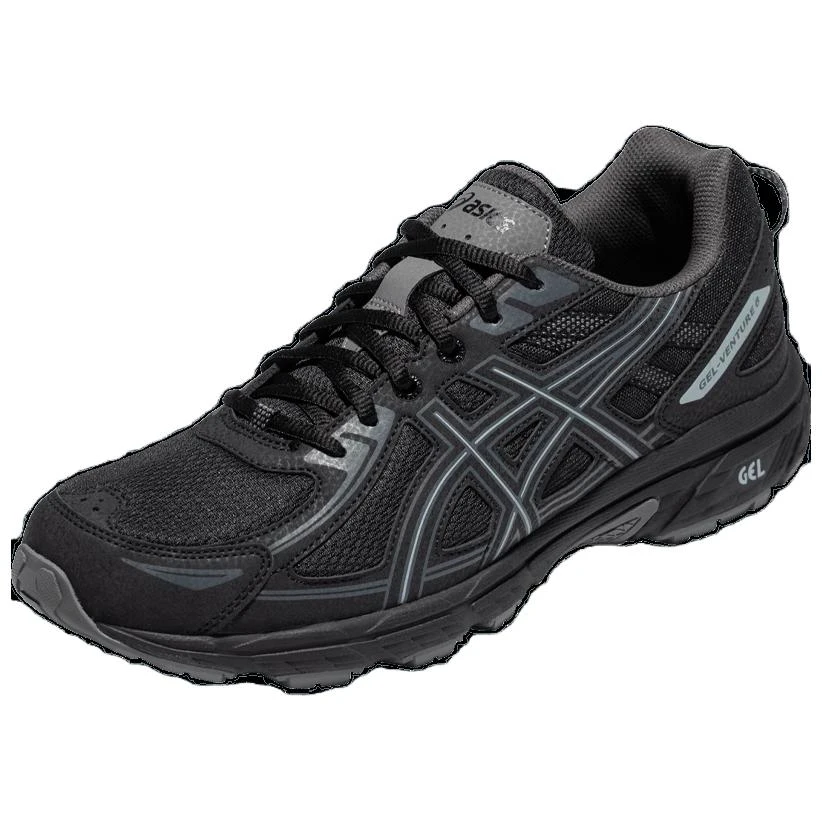 商品[国内直发] Asics|Jog 100 2 （4E）宽楦 时尚百搭耐磨透气减震 低帮跑步鞋 通用 黑色,价格¥429,第4张图片详细描述