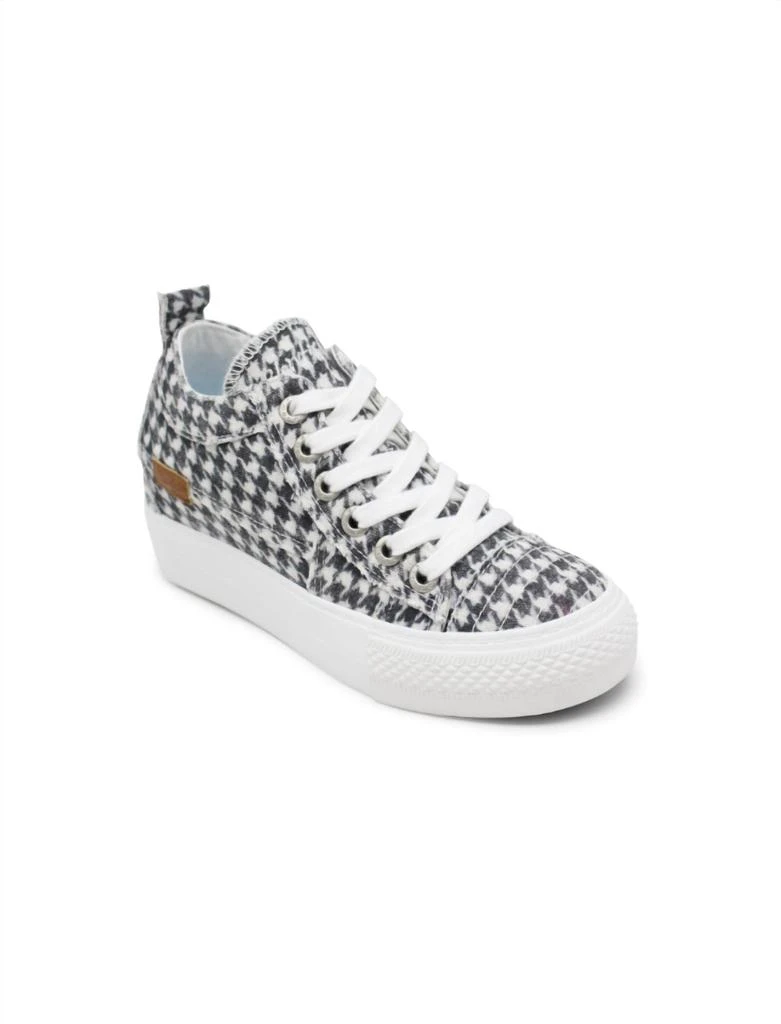 商品Blowfish|Miami Wedge Sneaker in Black/White,价格¥310,第1张图片