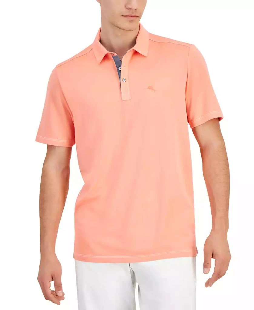 商品Tommy Bahama|Men's Kohala Peak Short-Sleeve Polo,价格¥403,第1张图片详细描述