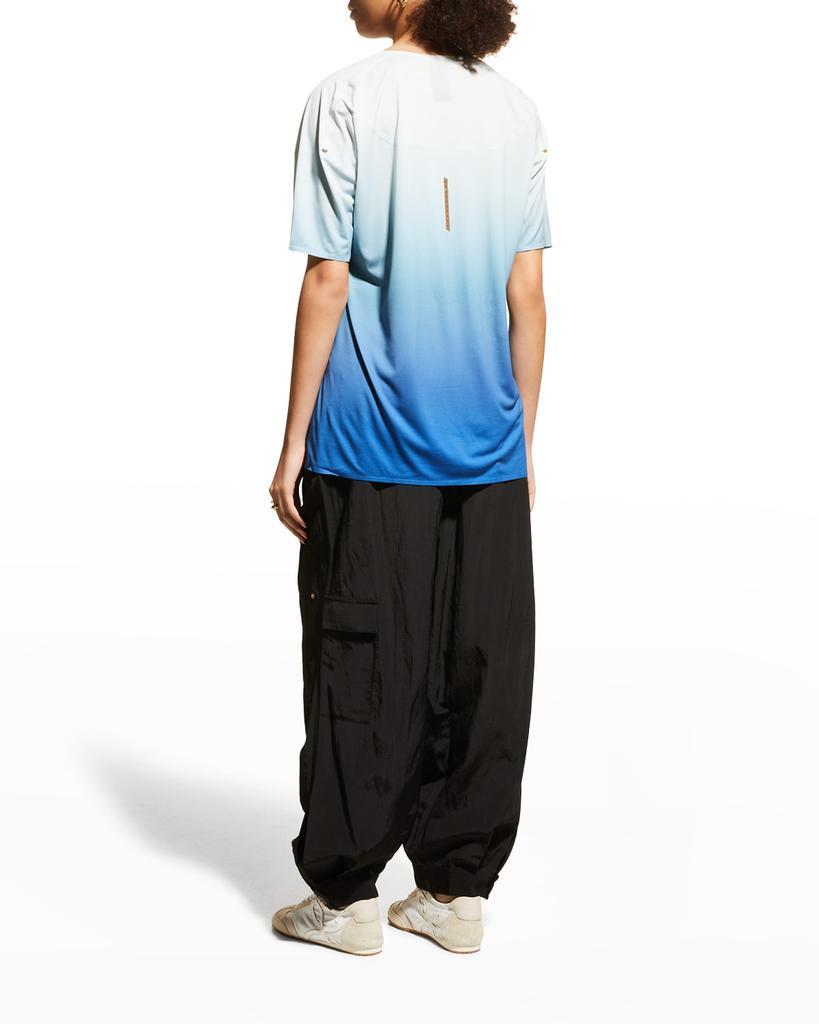 商品Loewe|x ON Gradient Logo-Print Performance T-Shirt, Gray,价格¥2011,第6张图片详细描述