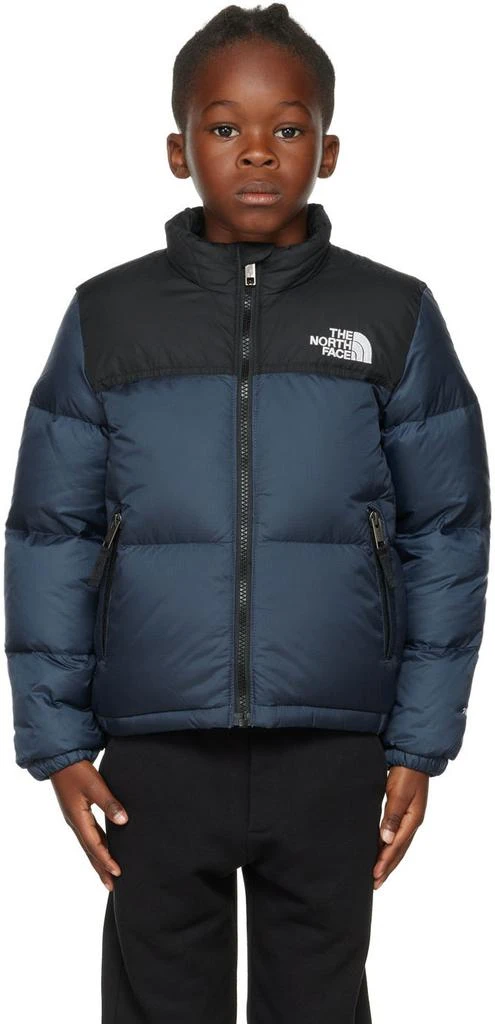 商品The North Face|Navy Down 1996 Retro Nuptse Little Kids Jacket,价格¥1639,第1张图片