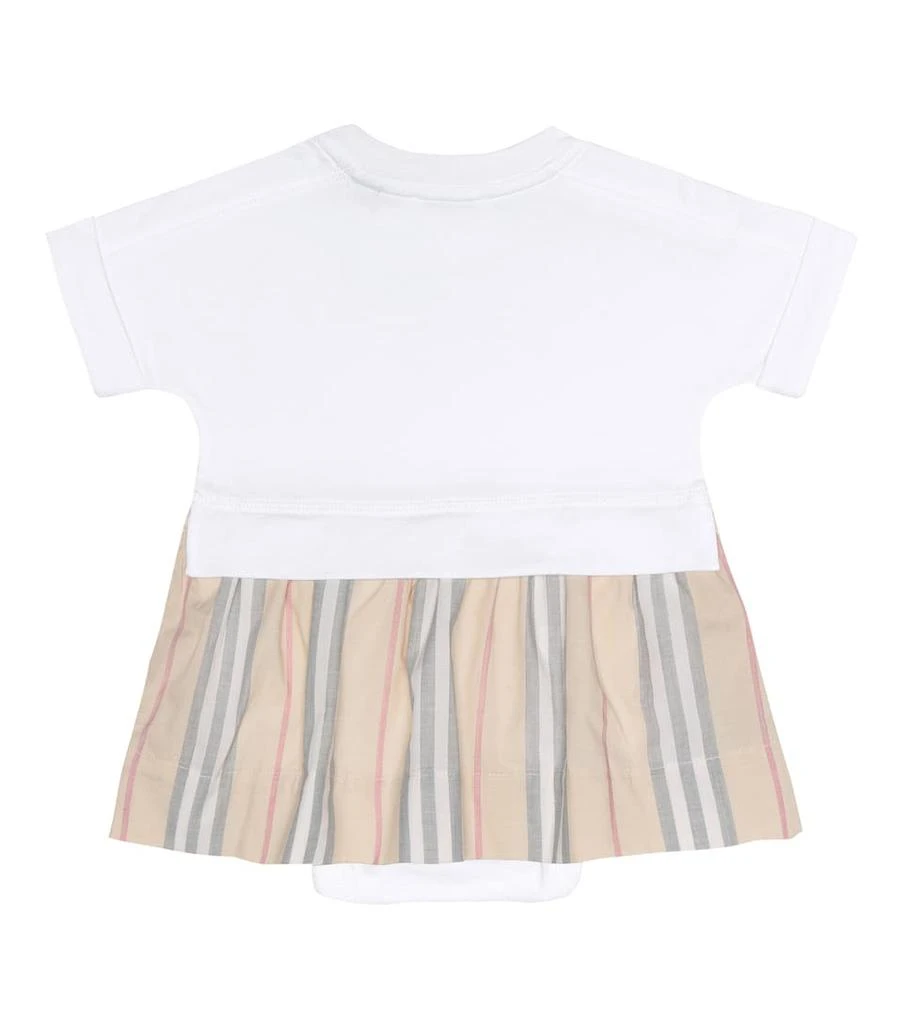 商品Burberry|Baby cotton dress and bloomers set,价格¥1339,第4张图片详细描述