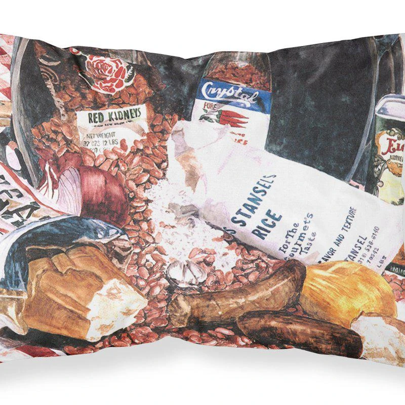 商品Caroline's Treasures|Red Beans and Rice Fabric Standard Pillowcase STANDARD,价格¥170,第1张图片