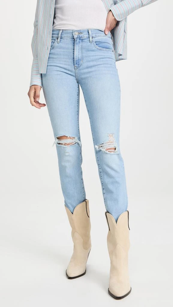 商品Levi's|Levi's 724 高腰直脚牛仔裤,价格¥198,第2张图片详细描述
