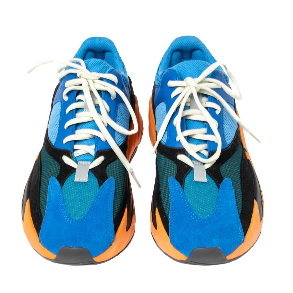商品YEEZY|Yeezy x Adidas Multicolor Mesh and Suede Boost 700 Wave Runner Sneakers Size 43 1/3,价格¥2021,第3张图片详细描述