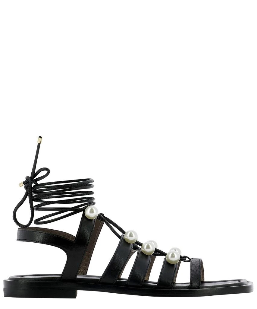 商品Stuart Weitzman|Stuart Weitzman Goldie Lace-Up Sandals,价格¥3344,第1张图片