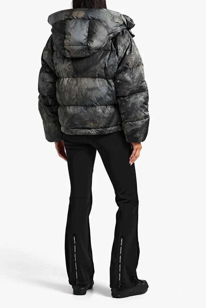 商品Holden|Quilted printed shell hooded down ski jacket,价格¥2686,第1张图片