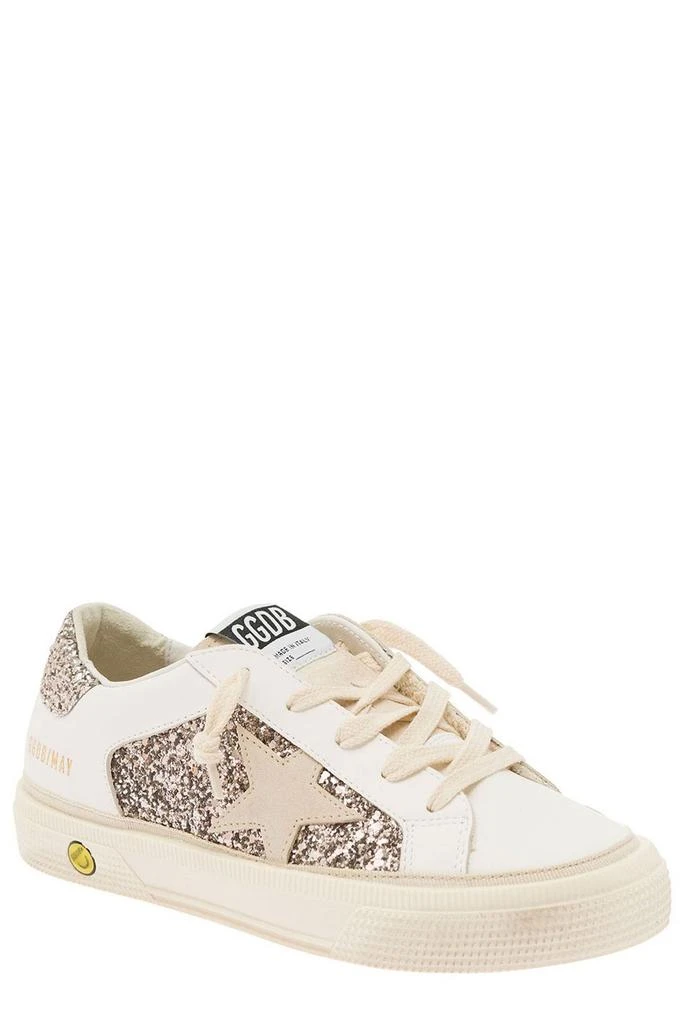 商品Golden Goose|Golden Goose Kids N May Star Glittered Sneakers,价格¥3062,第2张图片详细描述