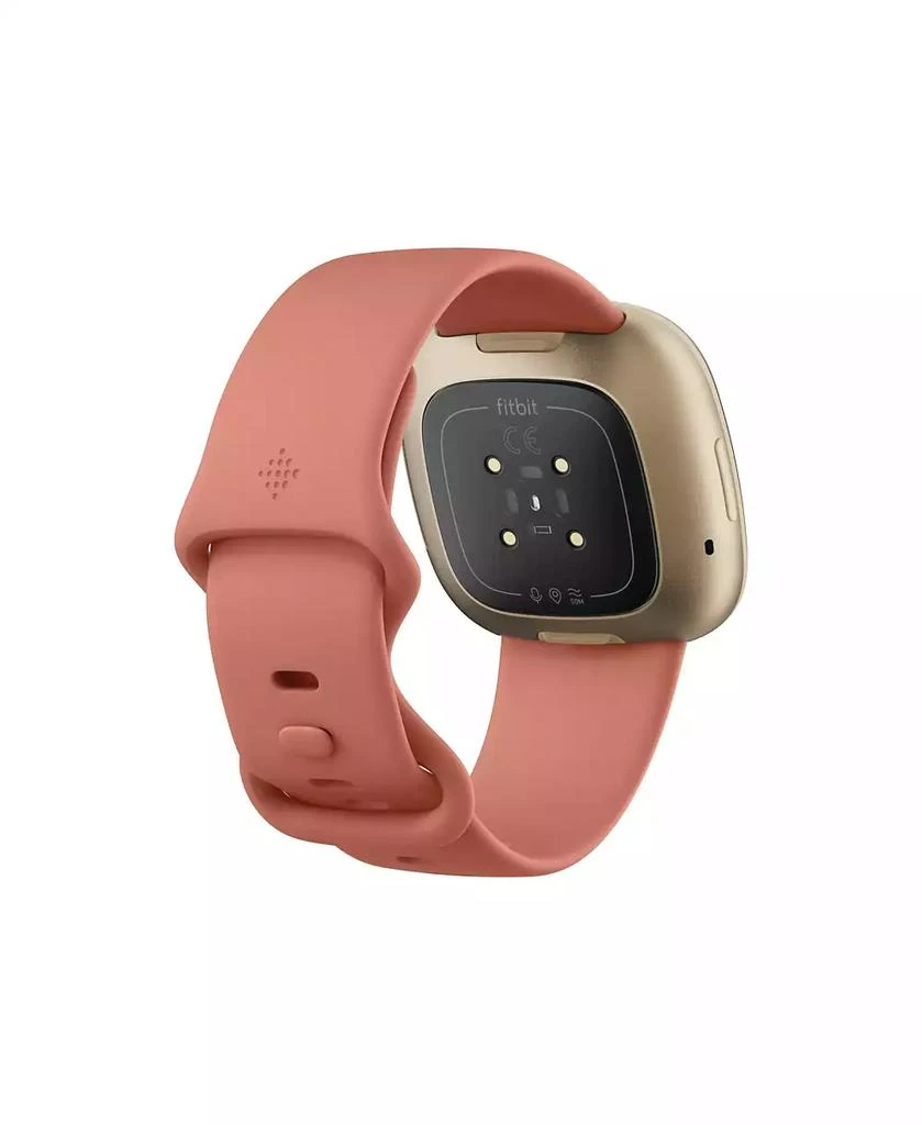 商品Fitbit|Versa 3 Pink Clay Strap Smart Watch 39mm,价格¥1523,第3张图片详细描述