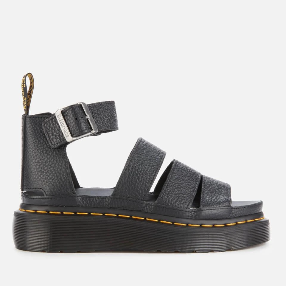 商品Dr. Martens|DR. MARTENS WOMEN'S CLARISSA II QUAD LEATHER SANDALS - BLACK,价格¥1377,第1张图片