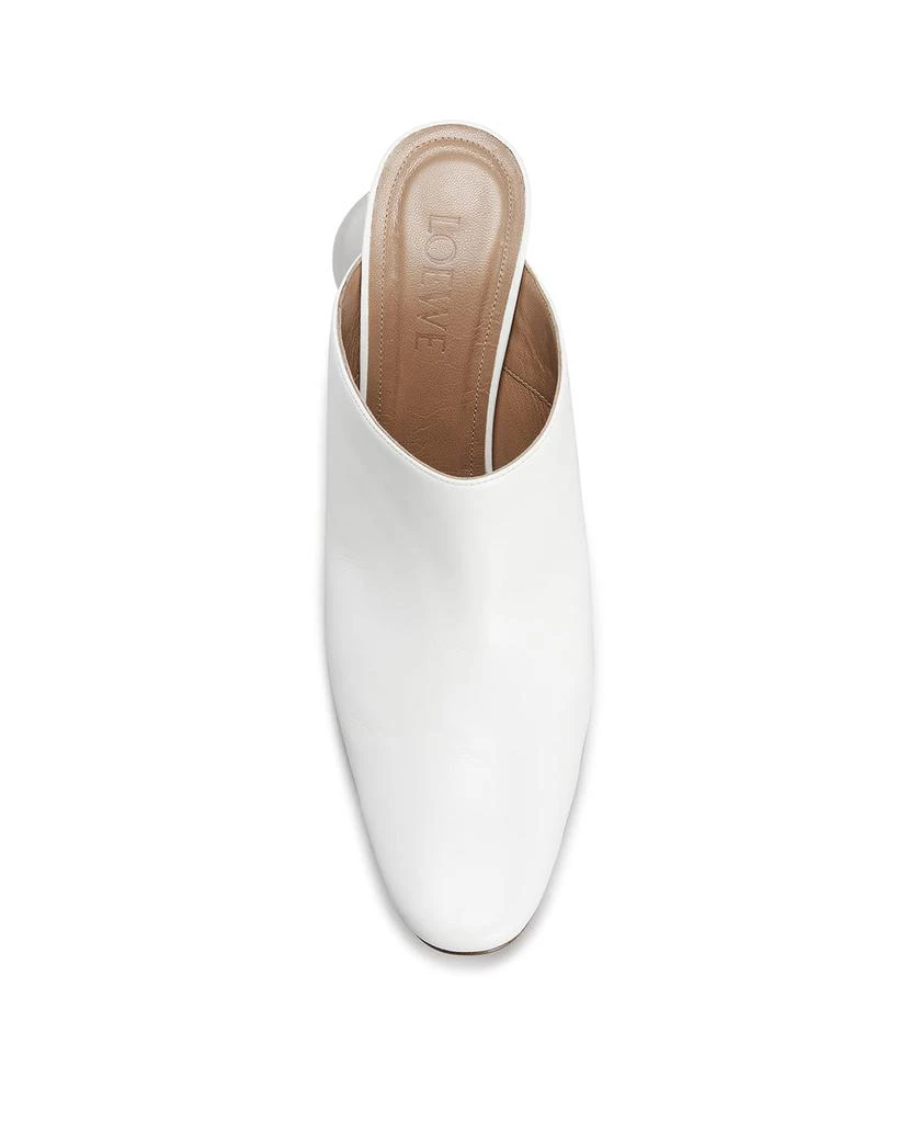 商品Loewe|Calfskin Bulb-Heel Mules,价格¥2721,第5张图片详细描述