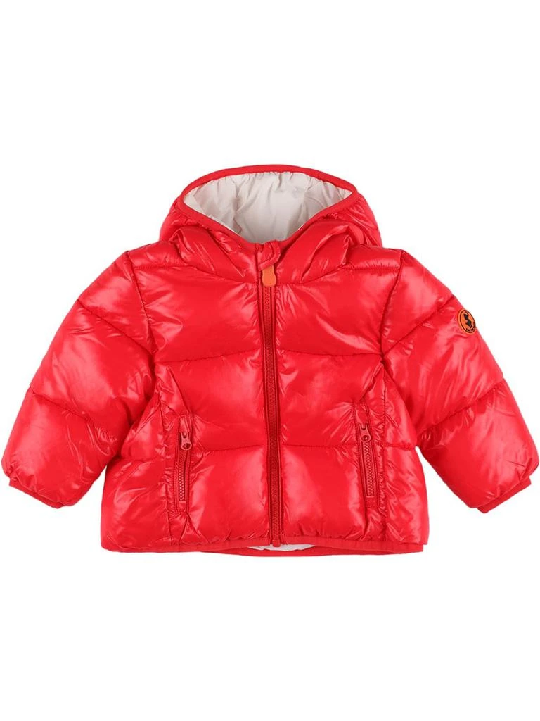 商品Save The Duck|Hooded Nylon Laqué Puffer Jacket,价格¥600,第1张图片