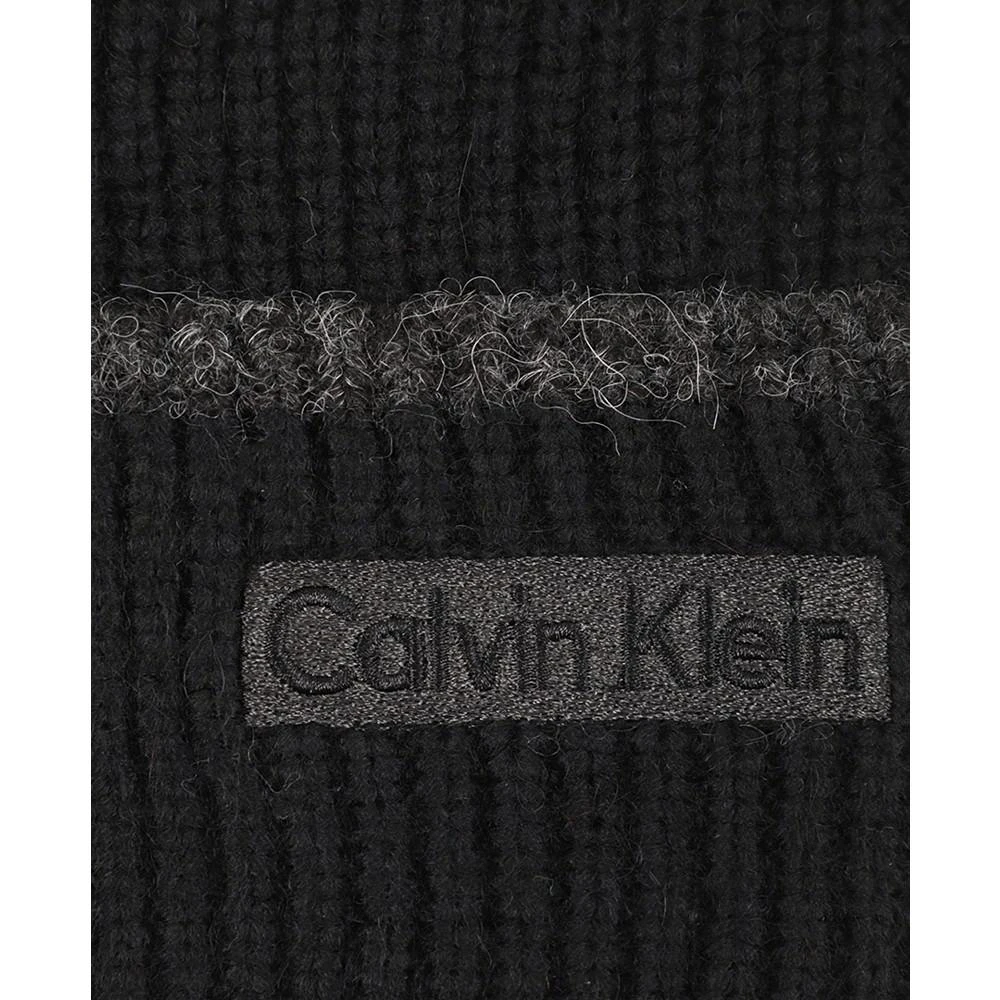 商品Calvin Klein|Men's Tipped Rib Logo Cuff Hat,价格¥214,第2张图片详细描述