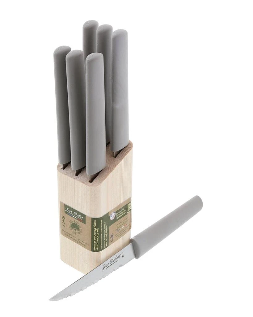 商品Jean Dubost|Jean Dubost Line 6 Steak Knives In A Block,价格¥472,第1张图片