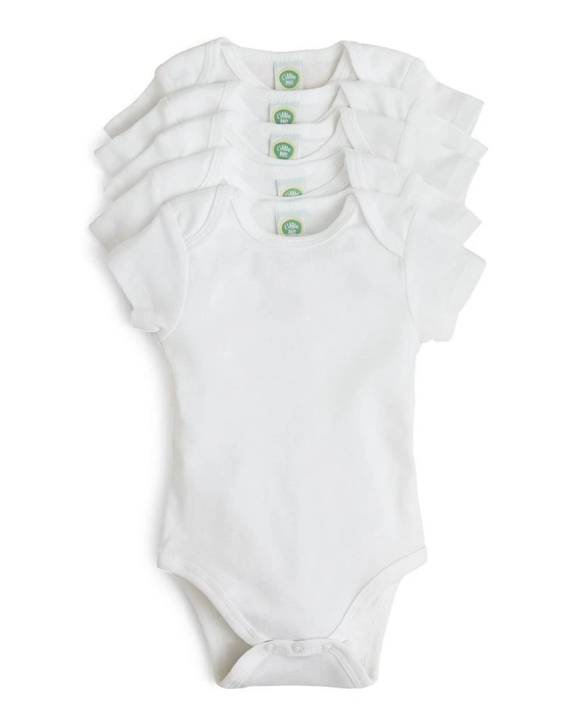 商品Little Me|Unisex Basic Bodysuit, 5 Pack - Baby,价格¥216,第1张图片